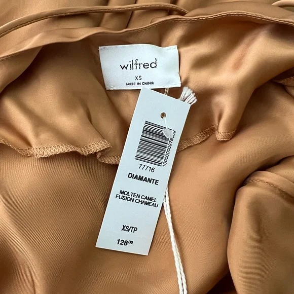 GOLD Diamante Wilfred by Aritzia Dress - Picture 2 of 4